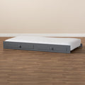 Gray Finished Wood Twin Size Trundle M6324