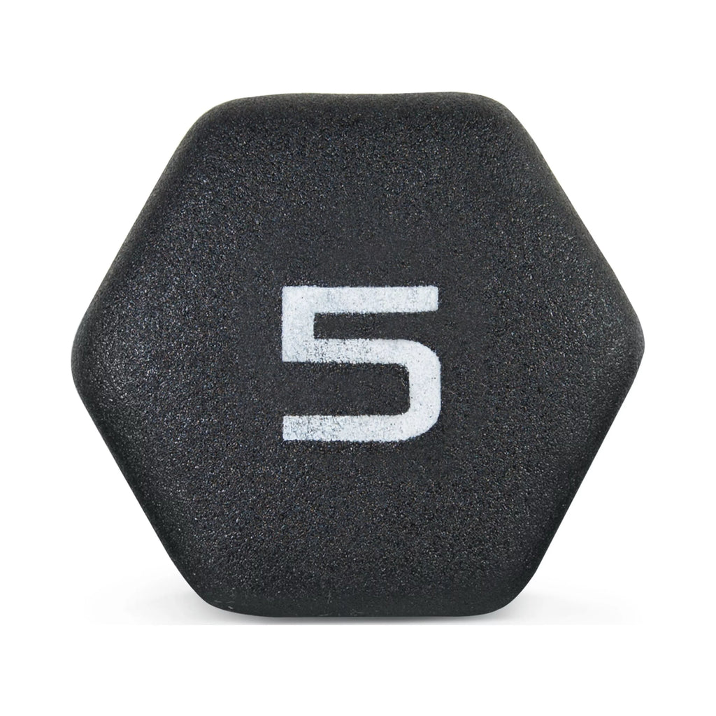 1lb Black Neoprene Dumbbell U2708