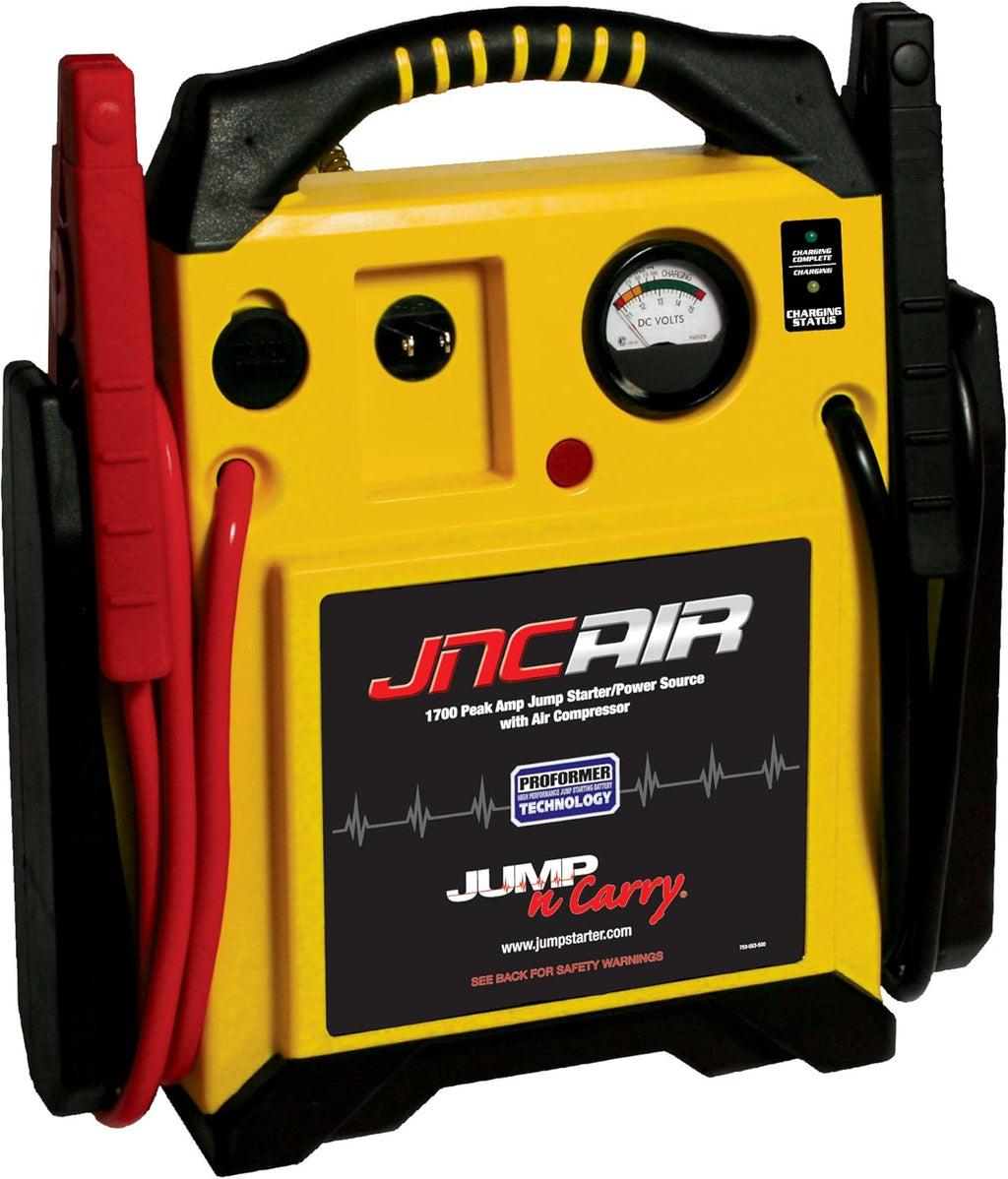 1700 Peak Amp Jump Starter with Air Compressor E316555