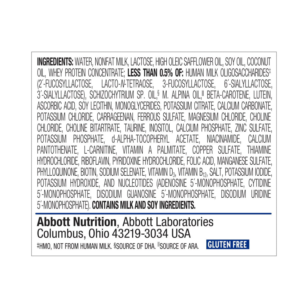 Baby Formula Powder with 5 HMO Prebiotics 30.8 oz D9476