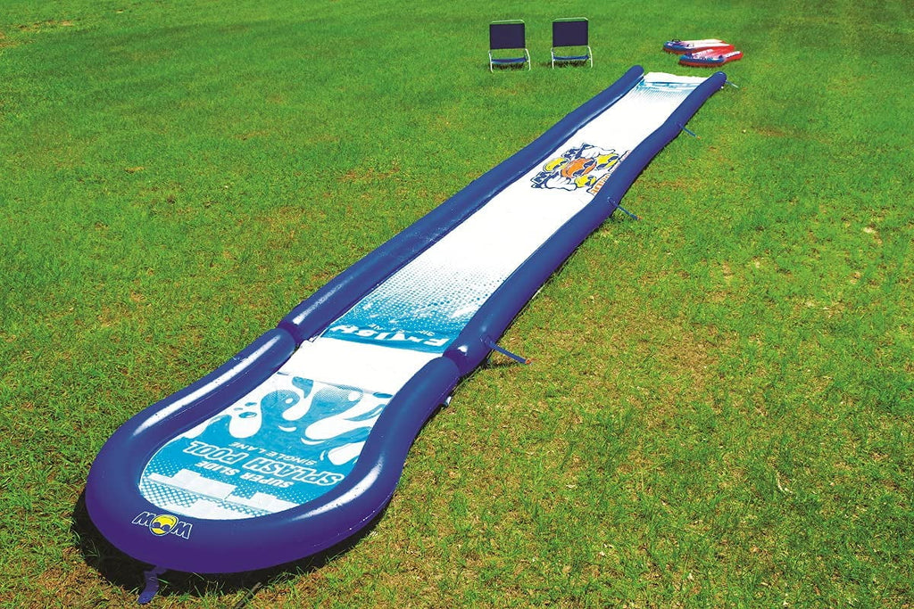 Single Lane Slide with Attached Pool H74345