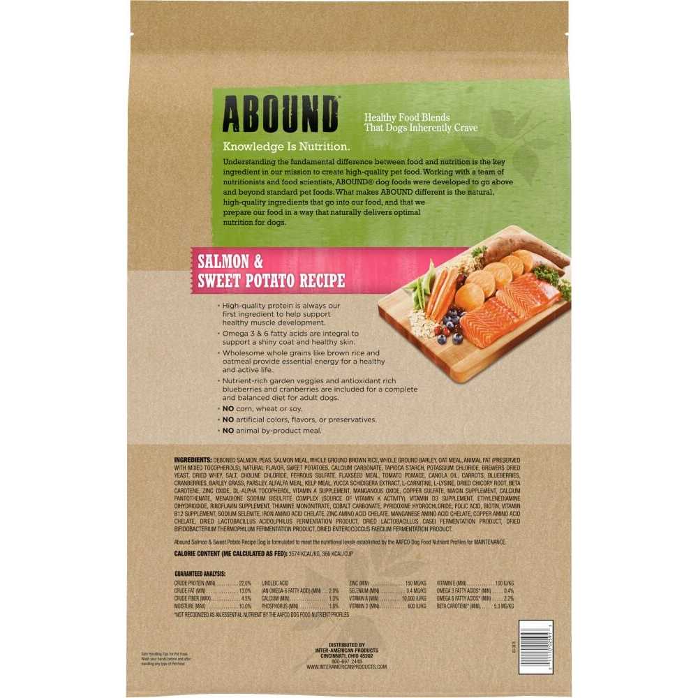 Grain Free Salmon & Sweet Potato Dry Dog Food R12524
