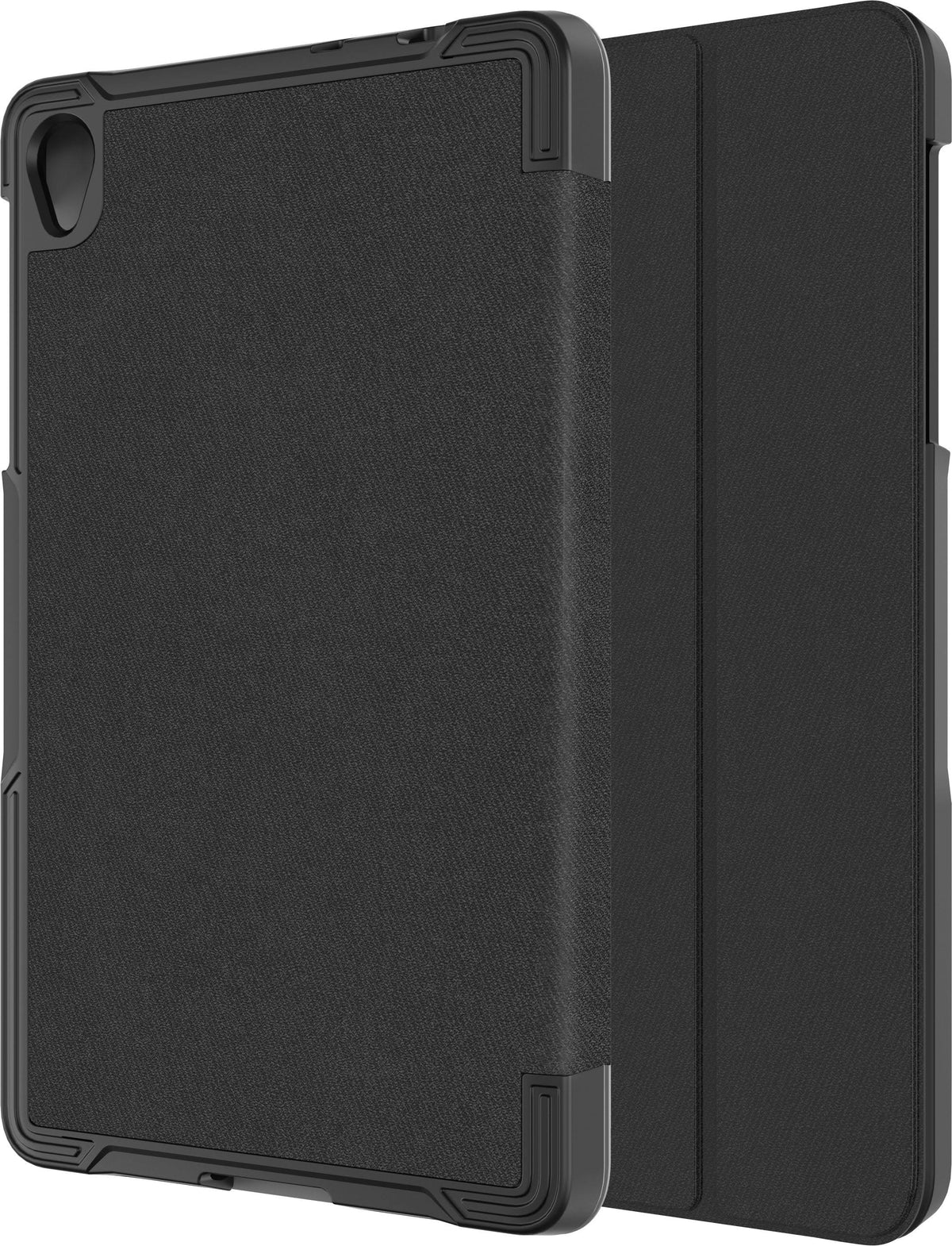 Black Folio Case Bluelight Screen Protector Bundle for TCL Tab 8 S65068