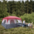10 Person Waterproof Cabin Tent with Rainfly A166077