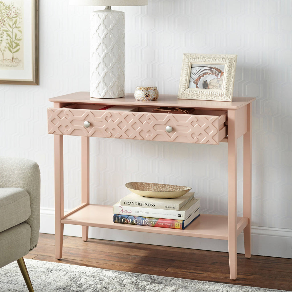 White Console Table K6028
