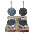 Dual Round Nonstick Electric Waffle Maker P56931