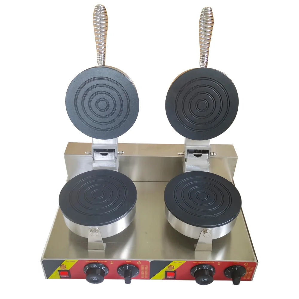 Dual Round Nonstick Electric Waffle Maker P56931