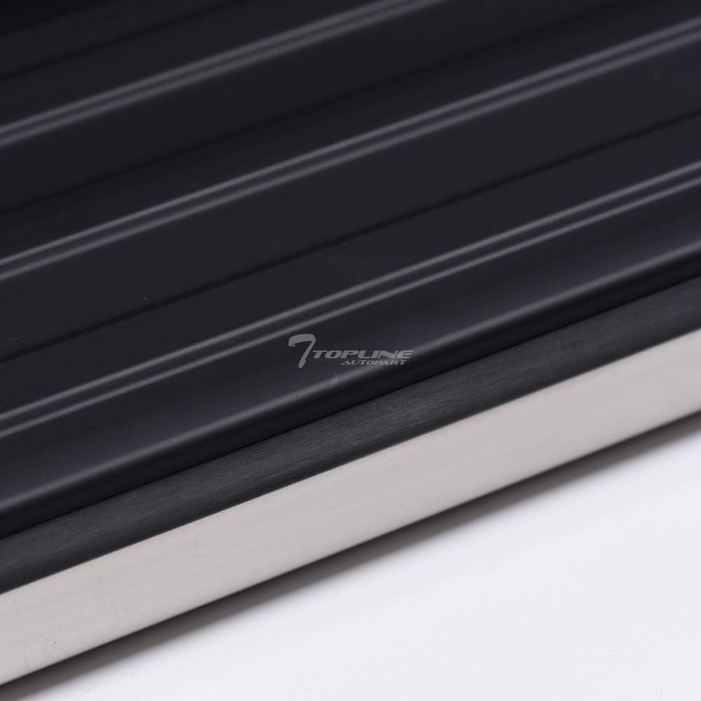 Black Aluminum Side Step Rail Running Boards for Ford Escape N20749
