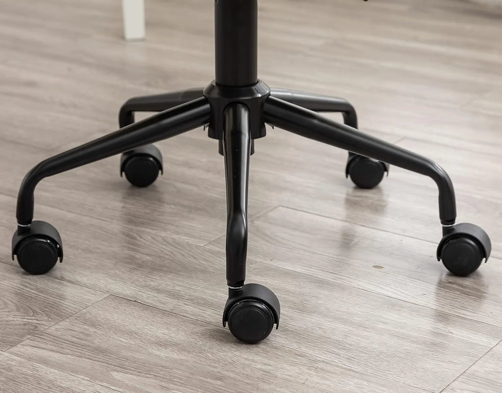 Yellow Tufted Adjustable Swivel Office Chair H4556