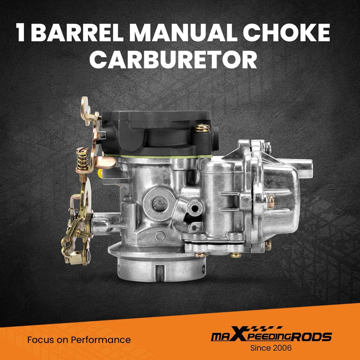 Carburetor for Ford 6CYL 1-Barrel Manual Choke L1407