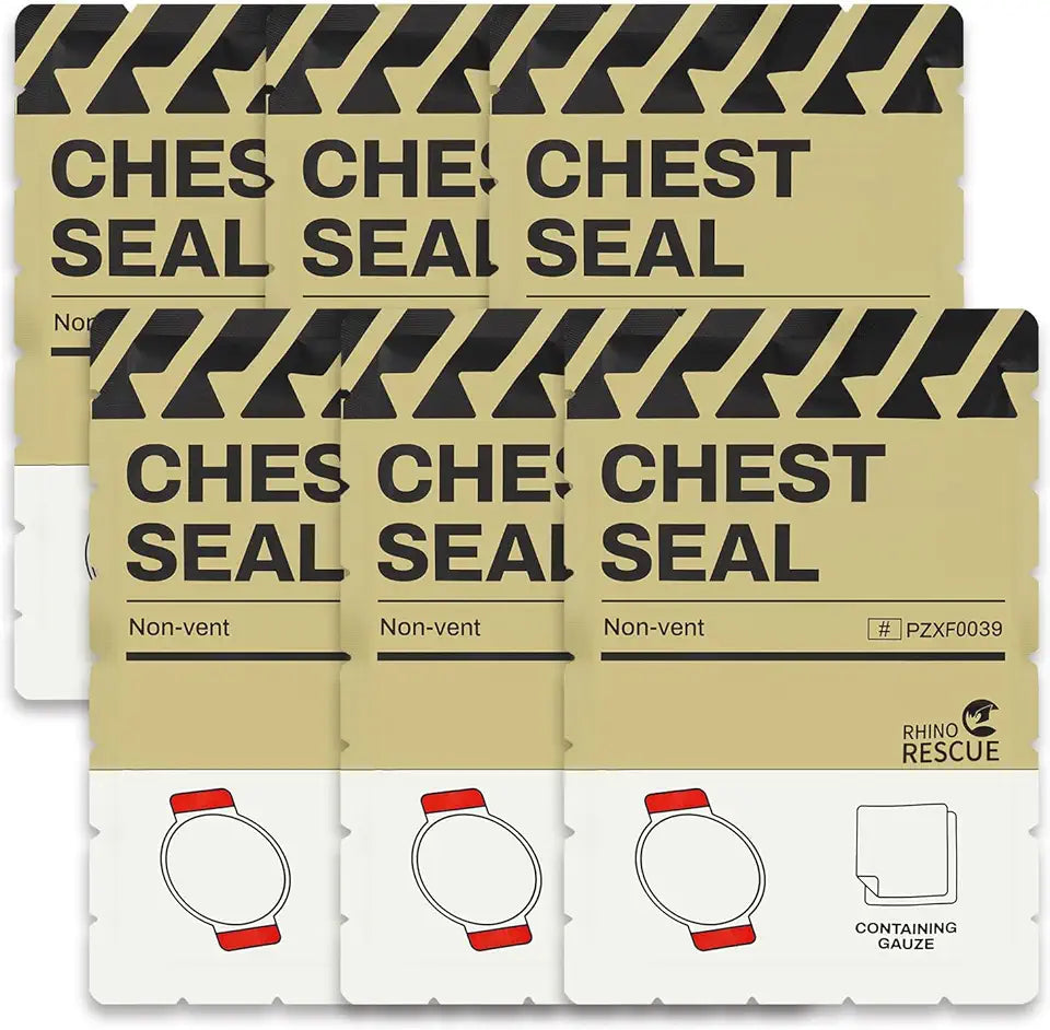 Sterile Non-Vented Chest Seal 6 Count V65556