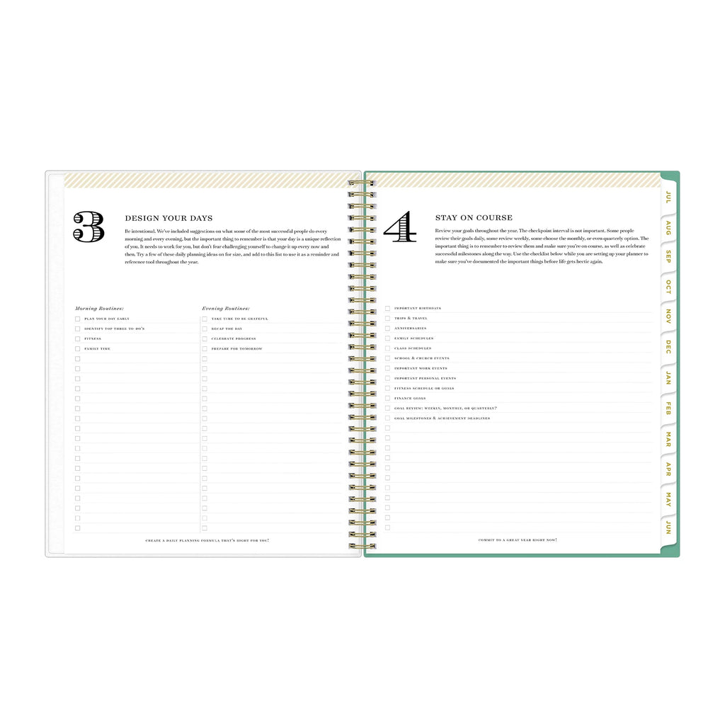 8.5x11 Weekly Monthly Planner G40492
