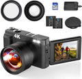 4K 48MP Digital Camera with Flip Screen WiFi O916