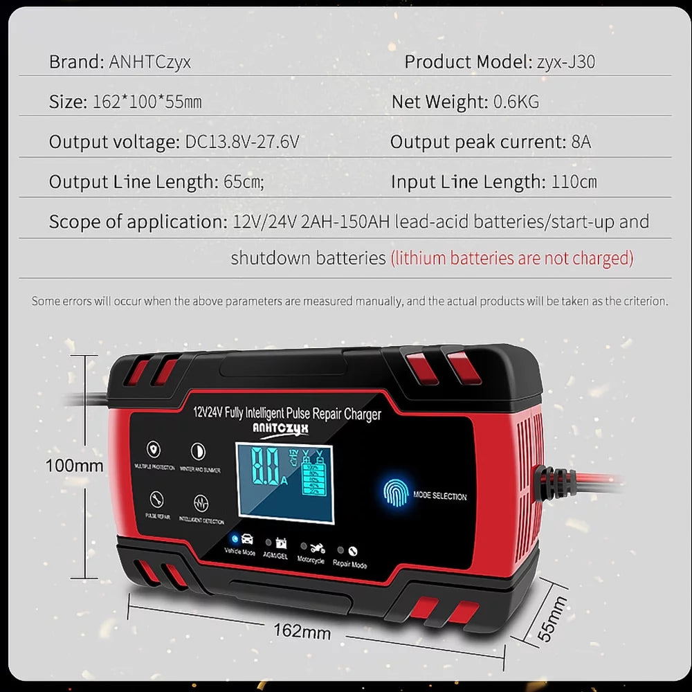 Automatic Car Battery Charger O9197