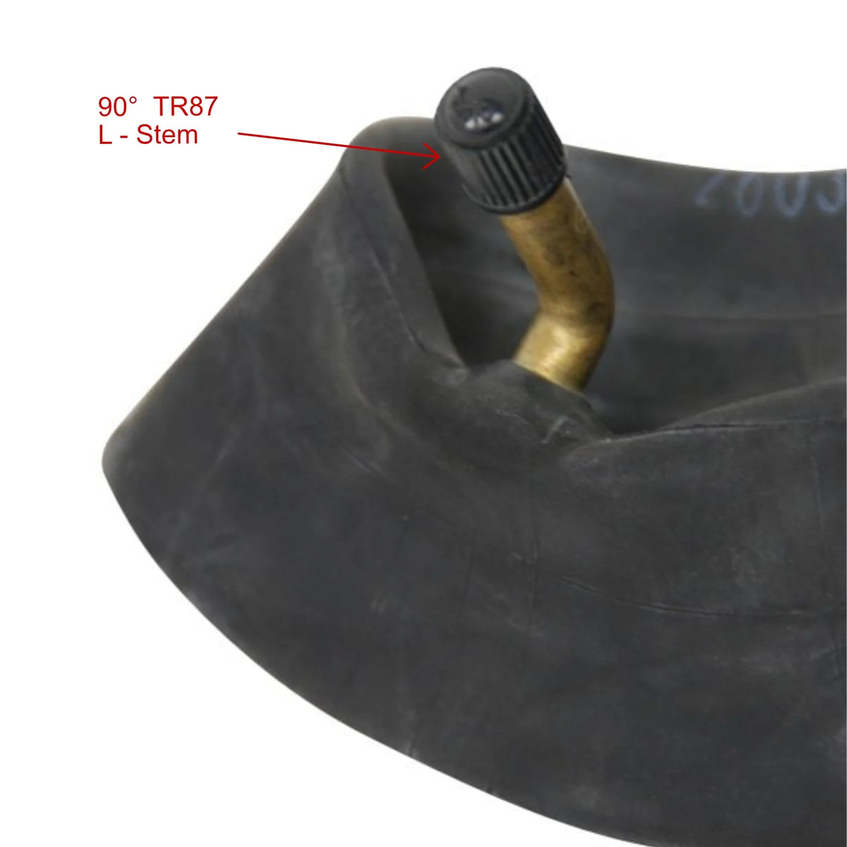 2 Tire Inner Tubes 13x5x6 13x6.5x6 TR87 90° Bent Valve L292