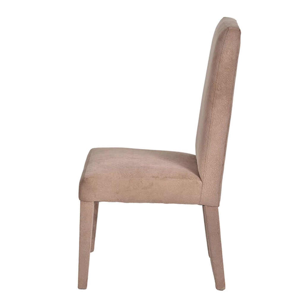 Beige Fabric Upholstered Dining Chair T120472