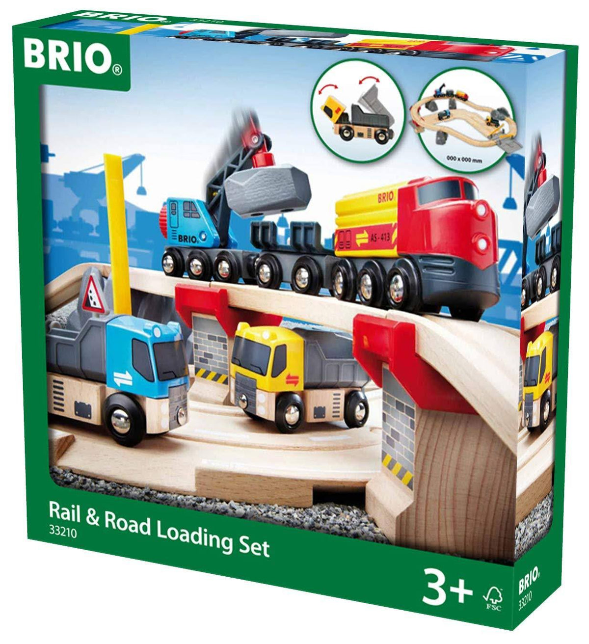 32 Piece Train Toy with Wooden Tracks Y3041