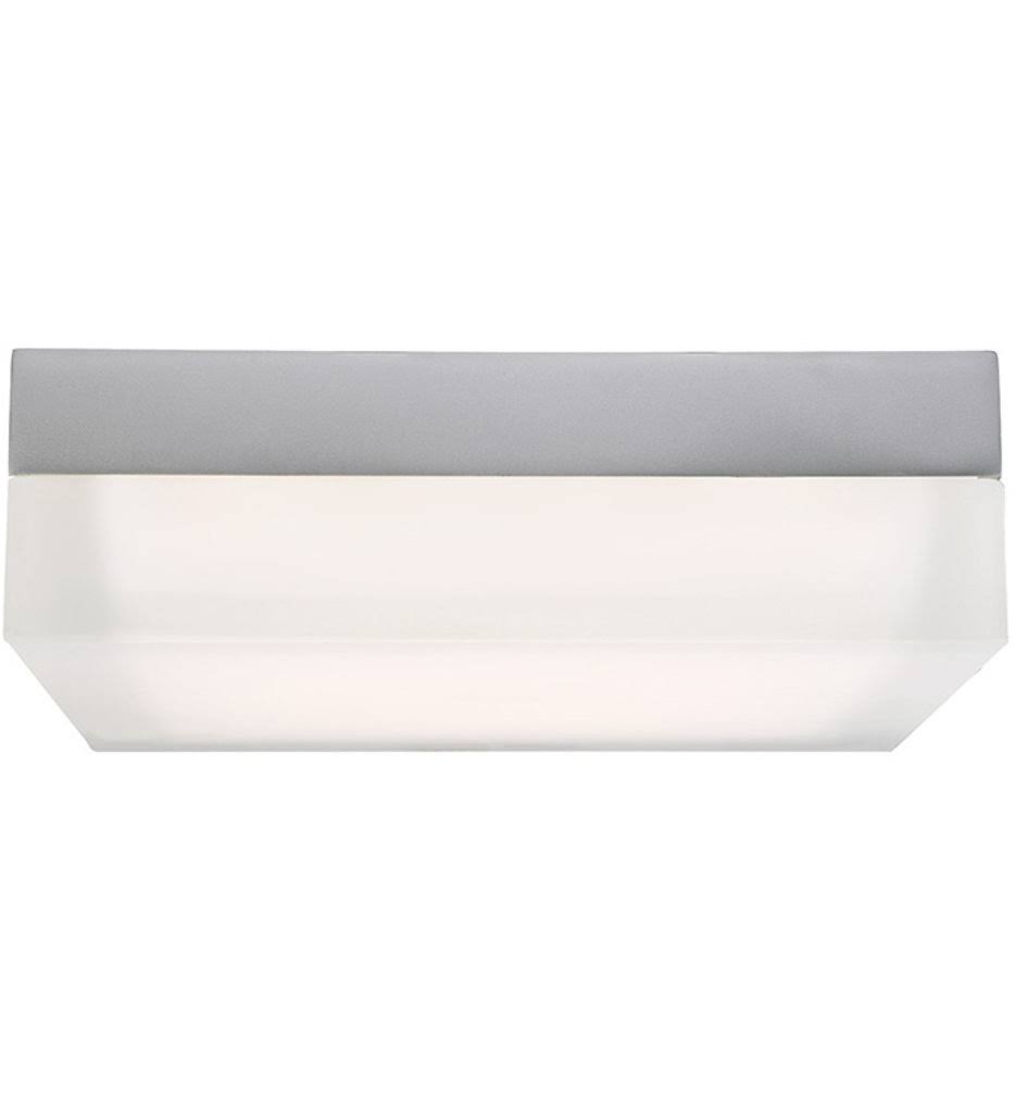 Titanium LED Square Flush Mount J8355