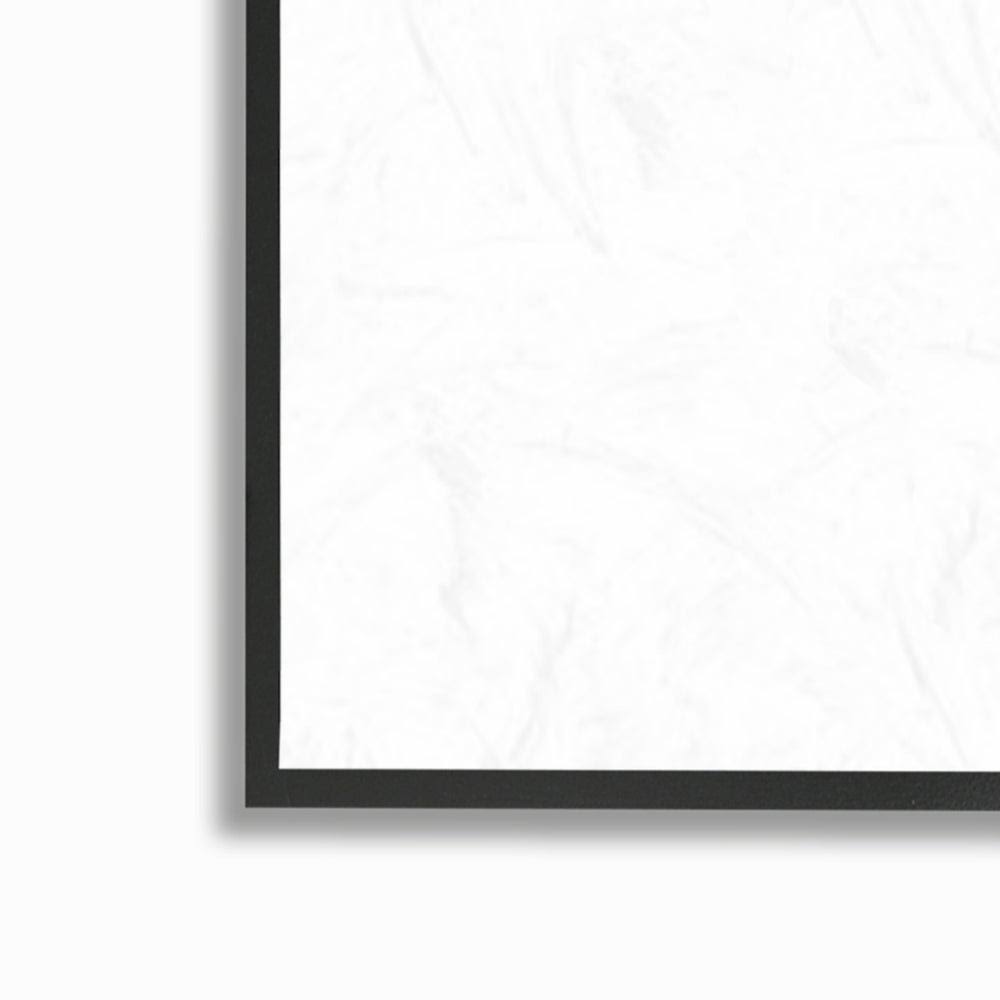 Pink Background Black Framed Wood Wall Art M95320