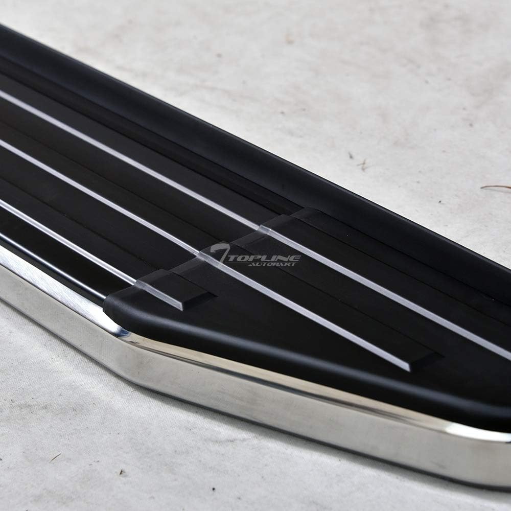 Black Aluminum Side Step Rail Running Boards for Ford Escape N20749
