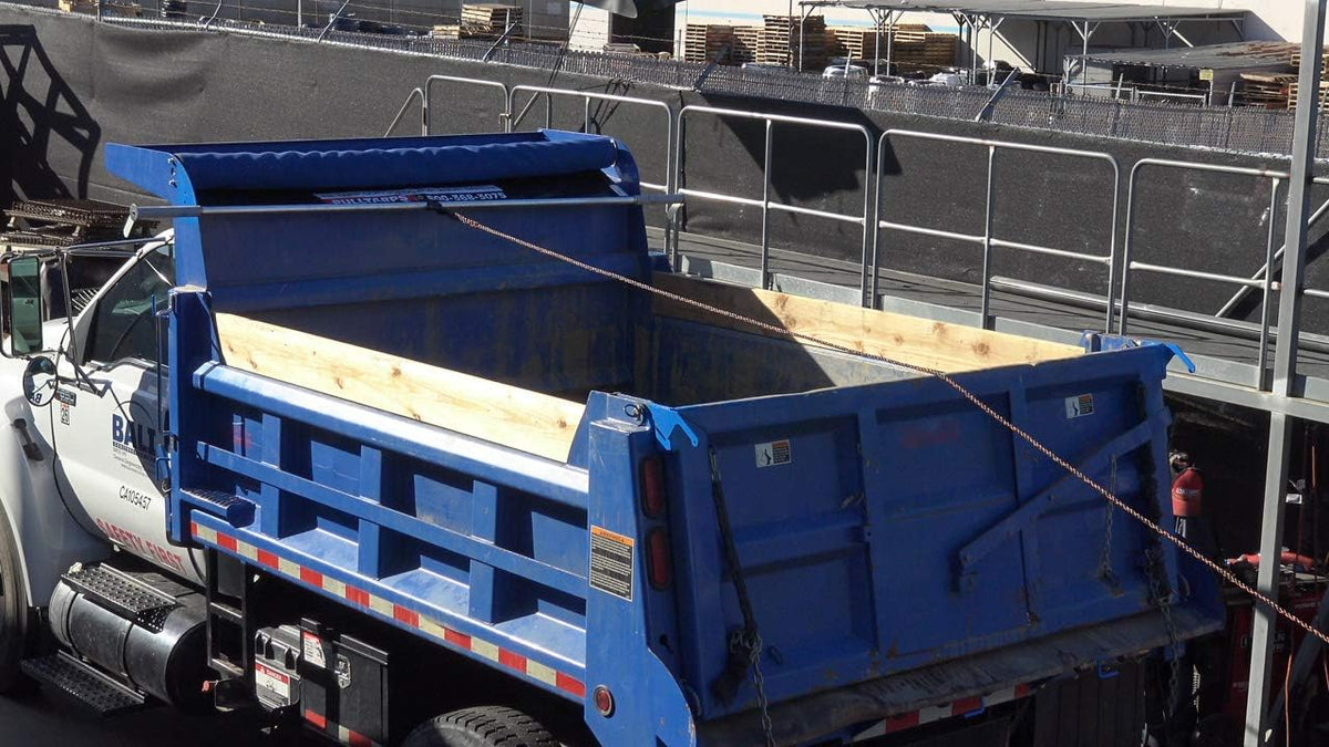 Semi-Automatic Tarp System for Dump Trucks, Trailers, & Landscaping I7277