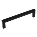 Matte Black Solid Square Bar Pull Handle (Pack of 25) L6534