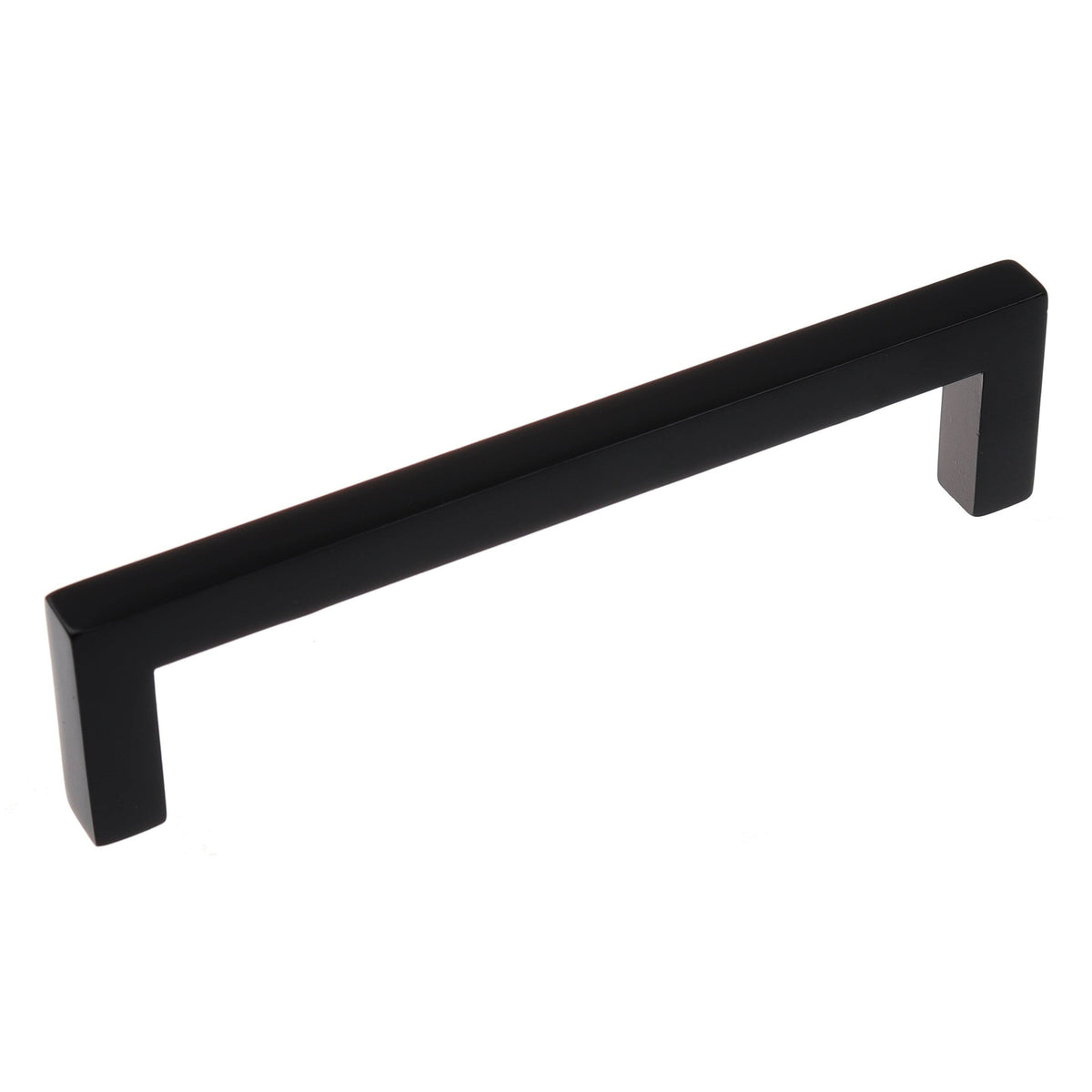 Matte Black Solid Square Bar Pull Handle (Pack of 25) L6534