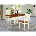 3 Pieces Drop Leaf Wood Kitchen Table Set H977